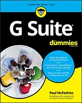 eBook (pdf) G Suite For Dummies de Paul McFedries