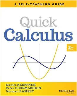 E-Book (pdf) Quick Calculus von Daniel Kleppner, Peter Dourmashkin, Norman Ramsey