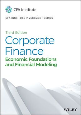 Livre Relié Corporate Finance de CFA Institute