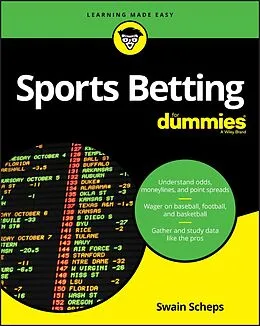 E-Book (pdf) Sports Betting For Dummies von Swain Scheps