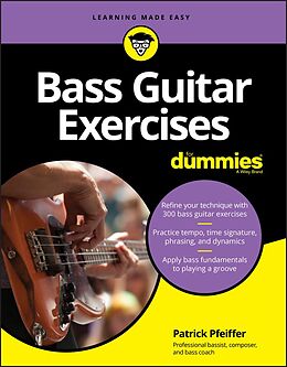 eBook (pdf) Bass Guitar Exercises For Dummies de Patrick Pfeiffer