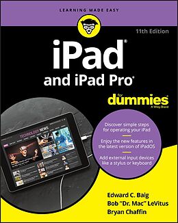 E-Book (pdf) iPad and iPad Pro For Dummies von Edward C. Baig, Bob LeVitus, Bryan Chaffin