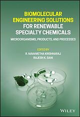 Fester Einband Biomolecular Engineering Solutions for Renewable Specialty Chemicals von R. Navanietha Krishnaraj, Rajesh K. Sani