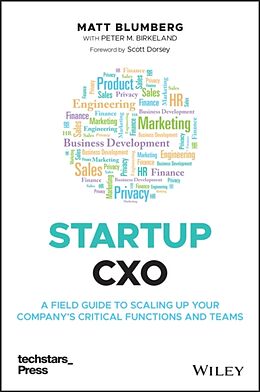 Livre Relié Startup CXO de Matt Blumberg