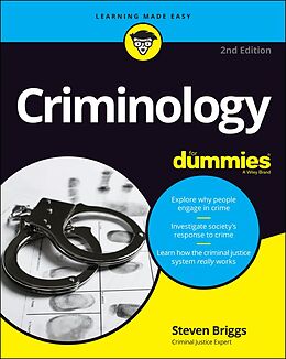E-Book (epub) Criminology For Dummies von Steven Briggs