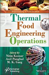eBook (epub) Thermal Food Engineering Operations de Nitin Kumar, Anil Panghal, M. K. Garg