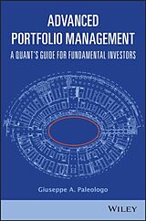 Livre Relié Advanced Portfolio Management de Giuseppe A. Paleologo