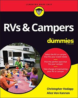 eBook (pdf) RVs &amp; Campers For Dummies de Christopher Hodapp, Alice Von Kannon