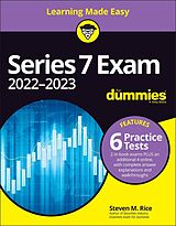 eBook (pdf) Series 7 Exam 2022-2023 For Dummies with Online Practice Tests de Steven M. Rice