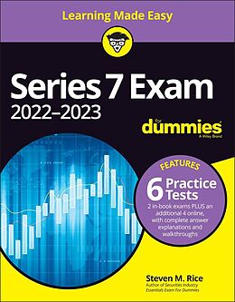 eBook (epub) Series 7 Exam 2022-2023 For Dummies with Online Practice Tests de Steven M. Rice