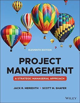 Couverture cartonnée Project Management de Meredith Jack R., Shafer Scott M., Mantel Samuel J.