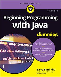 eBook (epub) Beginning Programming with Java For Dummies de Barry Burd