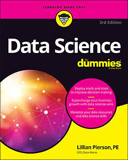 Couverture cartonnée Data Science For Dummies de Lillian Pierson