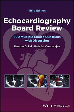 Kartonierter Einband Echocardiography Board Review: 600 Multiple Choice Questions with Discussion 3e von Pai