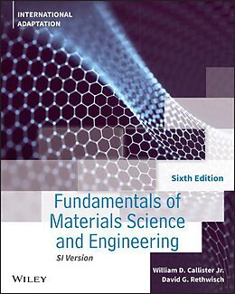 Couverture cartonnée Fundamentals of Materials Science and Engineering de William D. Callister, Rethwisch David G.