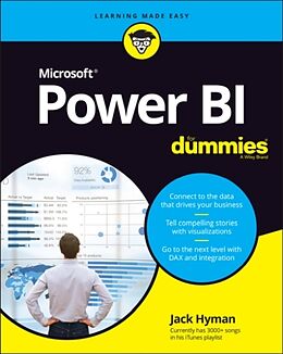 Couverture cartonnée Microsoft Power BI For Dummies de Jack A. Hyman