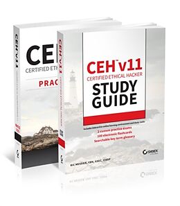 Couverture cartonnée CEH v11 Certified Ethical Hacker Study Guide + Practice Tests Set de Ric Messier