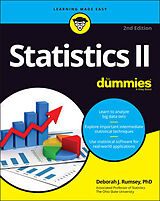 Kartonierter Einband Statistics II For Dummies von Deborah J. Rumsey