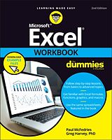 Couverture cartonnée Excel Workbook For Dummies de Paul McFedries, Greg Harvey