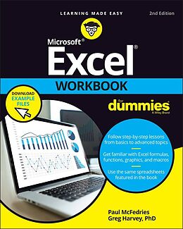 eBook (epub) Excel Workbook For Dummies de Paul McFedries, Greg Harvey