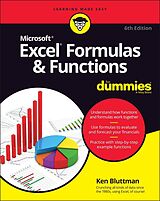 E-Book (epub) Excel Formulas &amp; Functions For Dummies von Ken Bluttman