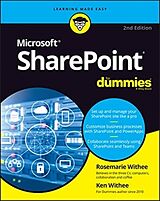 Couverture cartonnée SharePoint For Dummies de Ken Withee, Rosemarie Withee