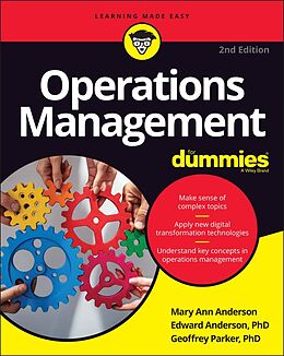 E-Book (epub) Operations Management For Dummies von Mary Ann Anderson, Edward J. Anderson, Geoffrey Parker