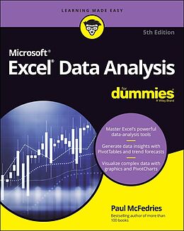 E-Book (epub) Excel Data Analysis For Dummies von Paul McFedries
