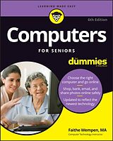 Couverture cartonnée Computers For Seniors For Dummies de Wempen Faithe