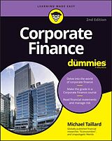 Couverture cartonnée Corporate Finance For Dummies de Michael Taillard