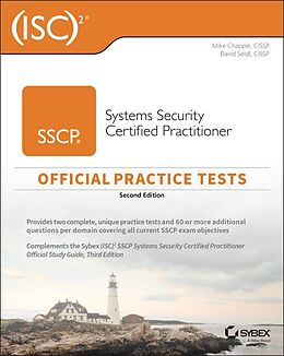 E-Book (pdf) (ISC)2 SSCP Systems Security Certified Practitioner Official Practice Tests von Mike Chapple, David Seidl