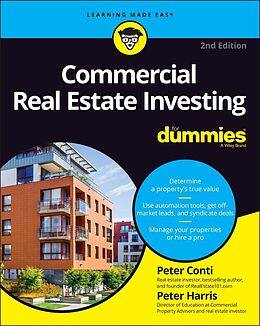 E-Book (epub) Commercial Real Estate Investing For Dummies von Peter Conti, Peter Harris