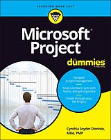 eBook (pdf) Microsoft Project For Dummies de Cynthia Snyder Dionisio