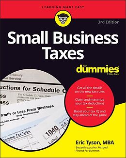 eBook (pdf) Small Business Taxes For Dummies de Eric Tyson