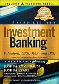 E-Book (epub) Investment Banking von Joshua Rosenbaum, Joshua Pearl