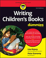 Couverture cartonnée Writing Children's Books For Dummies de Rojany Lisa, Economy Peter