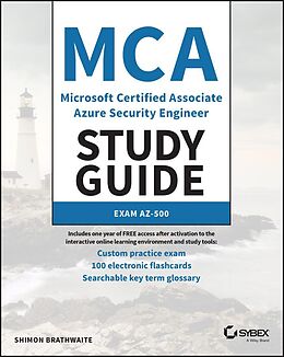 eBook (pdf) MCA Microsoft Certified Associate Azure Security Engineer Study Guide de Shimon Brathwaite