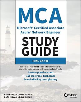 eBook (pdf) MCA Microsoft Certified Associate Azure Network Engineer Study Guide de Puthiyavan Udayakumar, Kathiravan Udayakumar