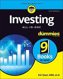 Couverture cartonnée Investing All-in-One For Dummies de Eric Tyson