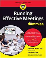 E-Book (pdf) Running Effective Meetings For Dummies von Karin M. Reed