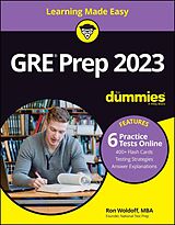 E-Book (pdf) GRE Prep 2023 For Dummies with Online Practice von Ron Woldoff