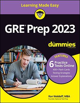 E-Book (pdf) GRE Prep 2023 For Dummies with Online Practice von Ron Woldoff