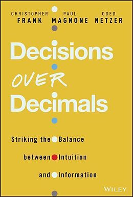 Livre Relié Decisions Over Decimals de Christopher J. Frank, Paul F. Magnone, Oded Netzer