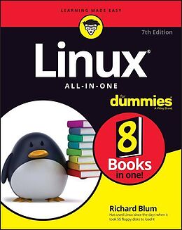 Couverture cartonnée Linux All-In-One For Dummies de Blum Richard