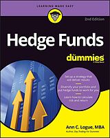 eBook (epub) Hedge Funds For Dummies de Ann C. Logue