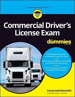 Couverture cartonnée Commercial Driver's License Exam For Dummies de Tracey Vasil Biscontini