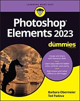 Couverture cartonnée Photoshop Elements 2023 For Dummies de Obermeier Barbara, Padova Ted