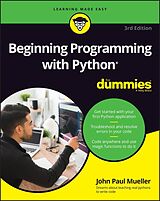 eBook (epub) Beginning Programming with Python For Dummies de John Paul Mueller