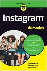 Couverture cartonnée Instagram For Dummies de Jenn Herman, Corey Walker, Eric Butow