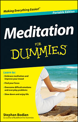 E-Book (pdf) Meditation For Dummies von Stephan Bodian